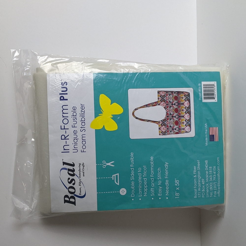 NWT Fusible Foam Stabilizer